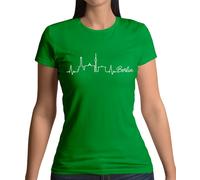 Berlino Ritmo Cardiaco - Donna T-Shirt - Germania Skyline Tedesco Città Love