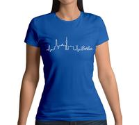 Berlino Ritmo Cardiaco - Donna T-Shirt - Germania Skyline Tedesco Città Love