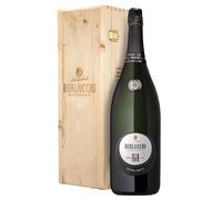 Berlucchi 61 Extra Brut Franciacorta jeroboam DOCG 3 litri cassa legno