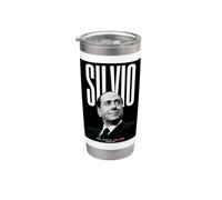 Berlusconi - Silvio Bicchiere termico in acciaio inox doppia parete