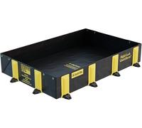 Berma da confinement, 305 x 1422 x 2032 mm, nero