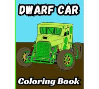 Bermrider Dwarf Car Coloring Book: Dirt Track Racing Kids Sheets Pages Oval Race Car Gift Activity Speedway Modified Raceway