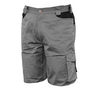 Bermuda 8734 Issa Line Stretch Industrial Starter Grigio/Nero Taglia XXL