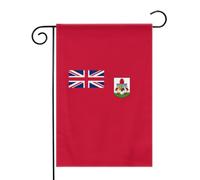 Bermuda Bandiera delle Bermuda Bandiere da Giardino 12,5x18 Pollici - Banner dai Colori Vivaci per Decorazioni Esterne di Giardini e Case - Idee Regalo