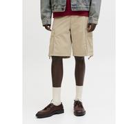 Bermuda battle relaxed Beige S Tinta unita