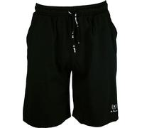 BE BOARD 1 Pezzo Bermuda, Pantalone Corto Sportivo, Uomo 911 Cotone Leggero Disponibile Anche in Taglie Calibrate Nero Taglia 4XL