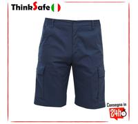 Bermuda da Lavoro 100% Cotone Siggi Derby -Blue