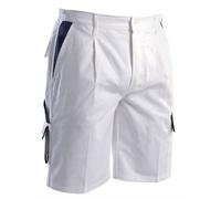 Bermuda da lavoro multitasca cotone bianchi imbianchino DPI 1a categoria