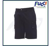 Bermuda da Lavoro Pantaloni Uomo Corti Multitasche Estivi Payper 100% Cotone