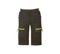 BERMUDA DA LAVORO U-POWER ARES DARK GREEN U-4 STRETCH MULTITASCHE