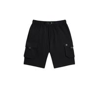 Bermuda Dolly Noire Techno Cargo da uomo, con tasconi, colore Nero, modello P...