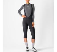 Bermuda donna con bretelle Castelli Entrata - Nero L / Nero