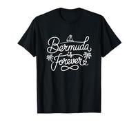 Bermuda è per Sempre - Cuore Patriottico delle Bermuda Line Art Maglietta