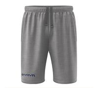 Bermuda Friend Cotone Terry Grigio Melange Chiaro