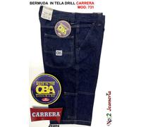 BERMUDA JEANS CARRERA TELA DRILL MOD. 731 MISURA 50
