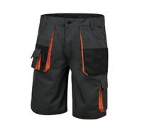 Bermuda lavoro Beta Utensili Work 7901E T/C canvas 260 g inserti Oxford grigio