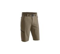 maier sports Bermuda Nil, Pantaloncini da Trekking da Uomo, Bermuda idrorepellenti per Trekking ed Escursioni, Senza PFC, MSTRETCH PRO 4 & Dryprotec, Marrone, 50 (W33/L32)