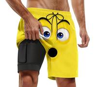 Bermuda Oversize Uomo Lino Cotone Trail Militari Costume Arrampicata Imbottitura 5 Camicia Strappi Mutande Gamba Scontati Le Slip Passeggio Correre Trasparenti Portiere