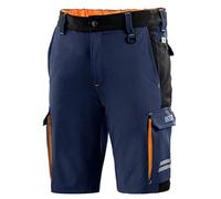 Bermuda pantaloncini pantaloni corti estivi da lavoro SPARCO Atlanta blu arancio