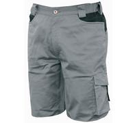 Bermuda pantalone corto estivo da lavoro ISSA LINE 8734B Stretch colore grigio