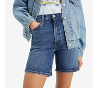 Levi's Ribcage Bermuda Shorts Blue Taglia: W27 | Pantaloncini Outlet | Donna | Blu