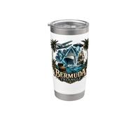 Bermuda Triangolo nave da crociera UFO Shark Pirate Souvenir Bicchiere termico in acciaio inox doppia parete