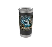 Bermuda Triangolo nave da crociera UFO Shark Pirate Souvenir Bicchiere termico in acciaio inox doppia parete