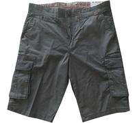 Bermuda uomo cargo strech 46 48 50 52 54 56 58 60 cotone piquet grigio BE BOARD