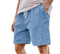 Bermuda Uomo Estivi Cargo Leggeri Eleganti Shorts Velluto a Coste Con Tasche Pantaloni Corti Sportivi Vita Elasticizzata Casual Pantaloncini Morbido Traspiranti Bermuda Larghi Lavoro Palestra Trekking