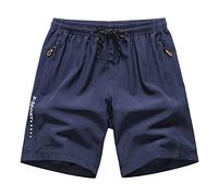 Bermuda Uomo Estivi Taglie Forti Bermuda Casual Sportivi Elastico In Vita Shorts Cargo Con Tasche Elasticizzati Tinta Untia Pantaloncini Fitness Corsa Pantaloni Corti Leggeri Comodo E Traspirante