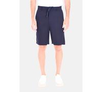Bermuda Uomo Lino Pantaloni Corti Elastico e Laccio in Vita Pantaloncini Slim