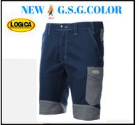 BERMUDA UOMO PANTALONCINI da lavoro STRETCH ELASTICIZZATI CON RINFORZI
