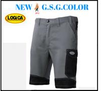 BERMUDA UOMO PANTALONCINI da lavoro STRETCH ELASTICIZZATI CON RINFORZI