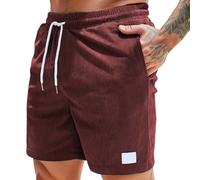 Bermuda Uomo Slim Fit Leggeri Casual Bermuda Estivi Taglie Forti Eleganti Shorts Cargo con Tasche Sportivi Firmati Pantaloncini Chino Palestra Pantaloni Corti Elasticizzati Elastico in Vita