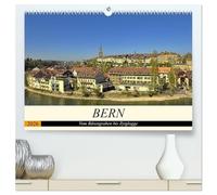 BERN - Vom Bärengraben bis Zytglogge (hochwertiger Premium Wandkalender 2026 DIN A2 quer), Kunstdruck in Hochglanz: BERN - die Hauptstadt mit vielen Facetten.