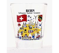 Berna Svizzera - Bicchiere da liquore, collezione Great Swiss Cities