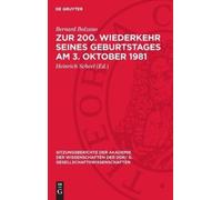 Bernard Bolzano Zur 200. Wiederkehr Seines Geburtstages Am 3. (Copertina rigida)