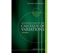 Bernard Dacorog Introduction To The Calculus Of Variations (3 (Copertina rigida)