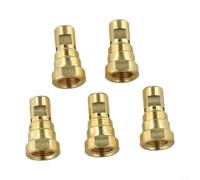 Bernard - Diffusore di gas per torcia di saldatura DS-1 BTB MIG, ugello piccolo in ottone, accessorio per distribuzione uniforme del gas, confezione da 5