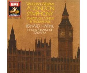 Bernard Haitink - VAUGHAN WILLIAMS. A London Symphony & Fantasia based on a theme by THOMAS TALLIS - EMI 1987 FIRST EDITOIN