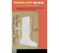 Bernard Harcourt Thinking with Balibar (Tascabile)