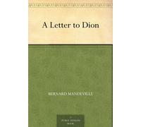 Bernard Mandeville A Letter to Dion (Tascabile)