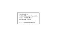 Bernard Reich Handbook of Political Science Research on the M (Copertina rigida)