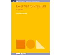 Bernard V. Liengme Excel VBA for Physicists (Tascabile) IOP Concise Physics