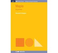Bernard V Liengme Maple (Tascabile) IOP Concise Physics