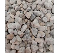 BERNARDELLI - Ciottoli Grigio Occhialino (15/25 mm) per arredo di esterni, vasi e fiorere - Sacco da 25 kg
