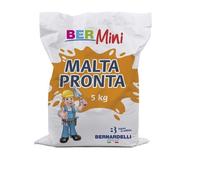BERNARDELLI Malta Pronta 5 kg, Premiscelata Fibrata per Intonaci e Murature | Malta bastarda premiscelata fibrata da 5 kg per allettamento di murature e realizzazione di intonaci interni ed esterni