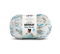 Bernat Baby Blanket BB Little Teal Dove Print Filato - 1 confezione da 300 g - Poliestere - #6 Super Bulky - 200 metri - per maglia/uncinetto