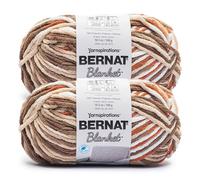 Bernat Blanket BB Woodland VARG. Filato - 2 confezioni da 300 g/10,5 oz - 100% poliestere - #6 Super Bulky - 220 metri - per maglia/uncinetto
