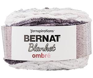 Bernat Blanket Coperta Ombre, Poliestere, Carbone ombré, 300 g, 201 unità
